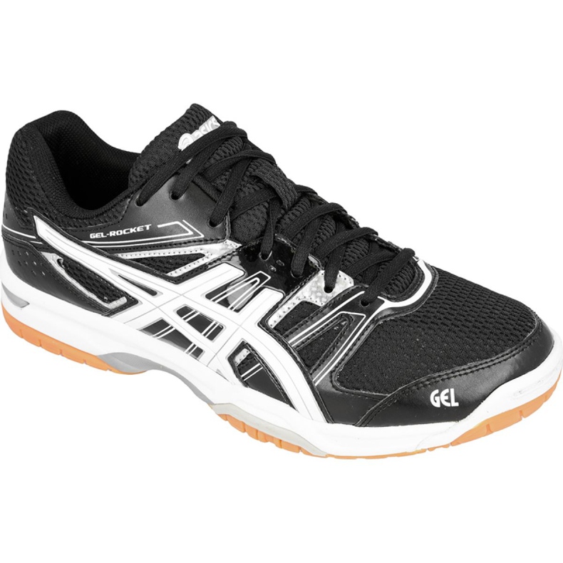 Asics Gel-Rocket 7 M B405N-9001 Volleyballschuhe schwarz schwarz