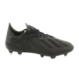 Adidas X 19.1 Fg M F35314 Fußballschuhe schwarz
