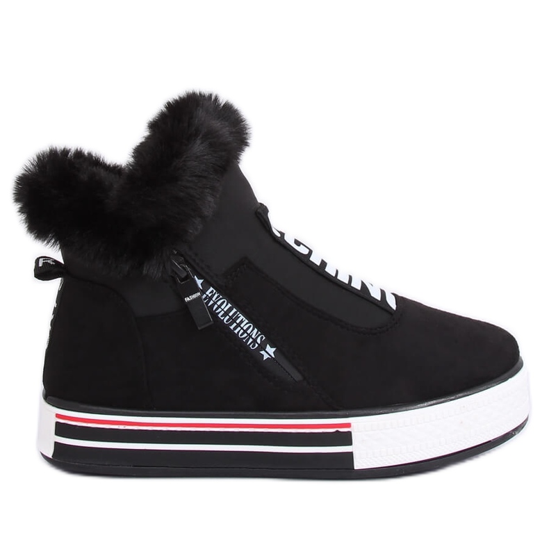 Schwarze isolierte Sneaker NB311 Black