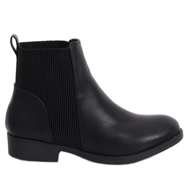 Schwarze Chelsea-Boots für Damen 3778 Black