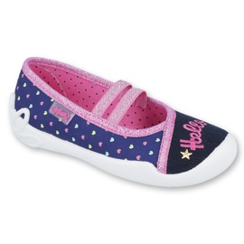 Befado Kinderschuhe 116X255 navy blau blau