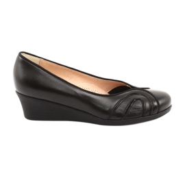 Bequeme Pumps auf schwarzem Espinto 232 Wedge