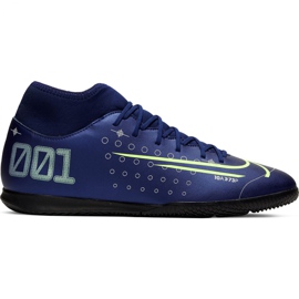Hallenschuhe Nike Mercurial Superfly 7 Club Mds Ic M BQ5462-401 marineblau blau