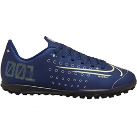 Nike Mercurial Vapor 13 Club Mds Tf Jr CJ1179-401 Fußballschuhe mehrfarbig navy blau