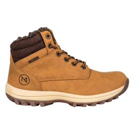 Warme MCKEYLOR Wanderschuhe braun