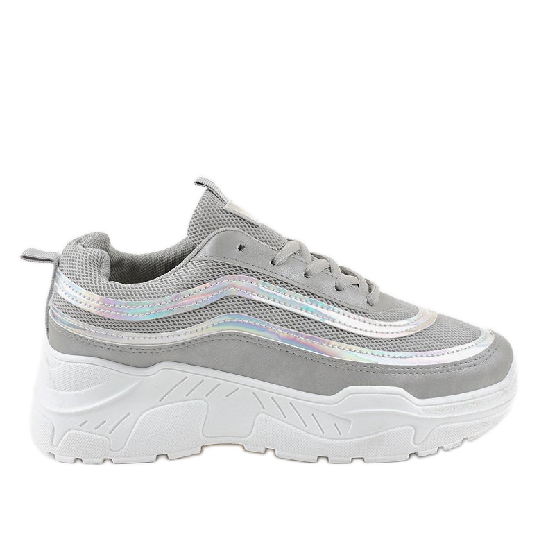 Graue Damen Sportschuhe AA8