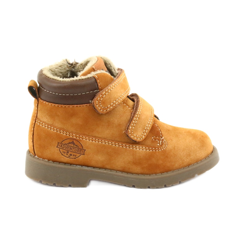 Timber Boots mit Klettverschluss American Club GC43 camel braun