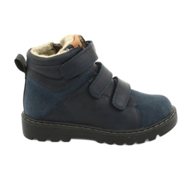 Timberki Stiefel mit Klettverschluss American Club GC40 navy blau