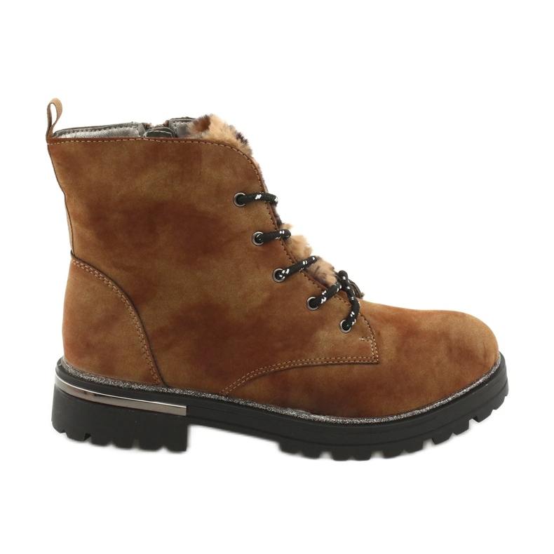 American Club Mädchenstiefel GC33 Brown Stiefel braun braun