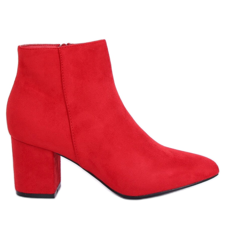 Rote Stiefel mit hohen Absätzen Q1AX608-1 Rot