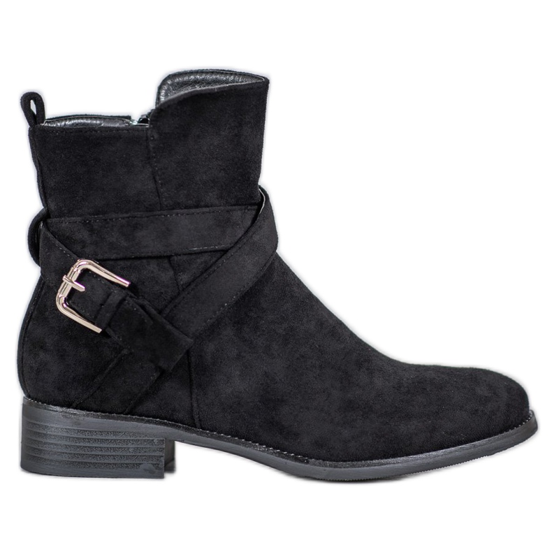 Filippo Wildleder Stiefeletten schwarz