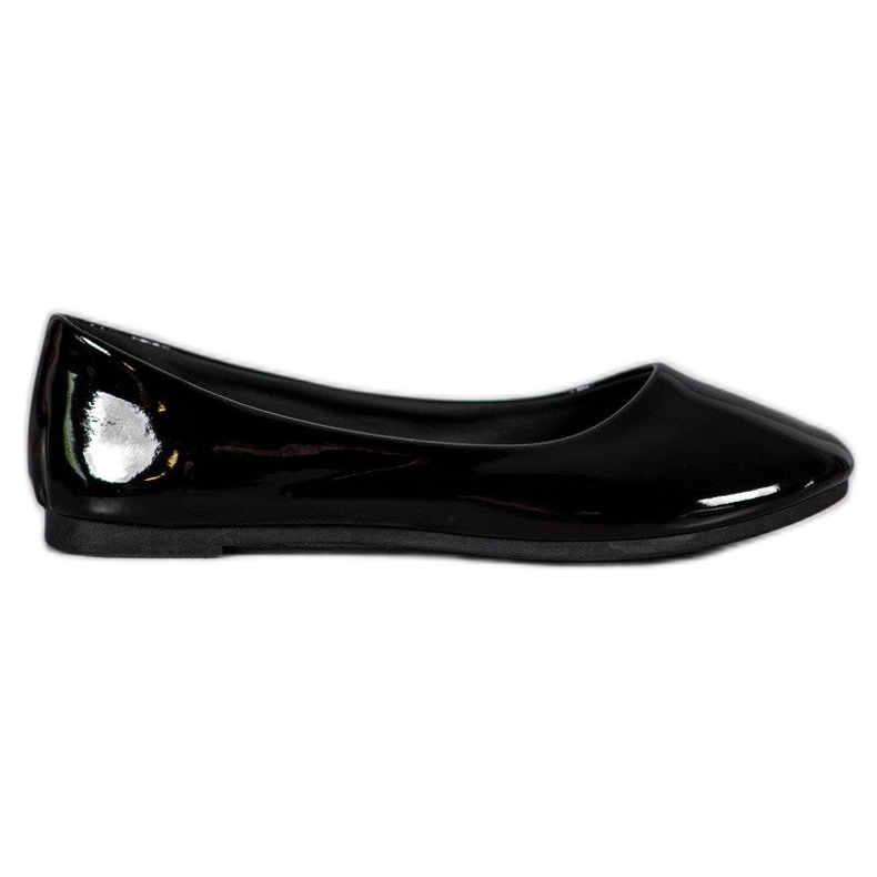 Lackierte VICES Ballerinas schwarz