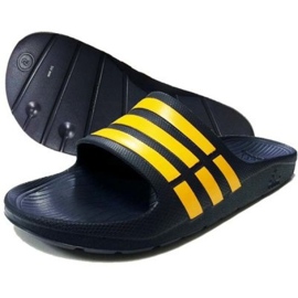 Adidas Duramo Slide M M17840 Hausschuhe navy blau gelb