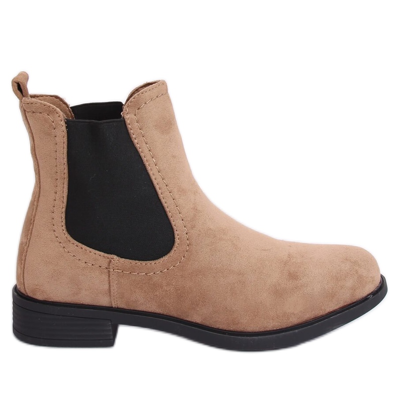 Beige Jodhpurstiefel B-6856 Khaki