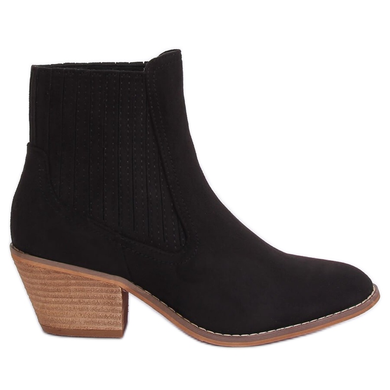 MW-8M8-1 Schwarze Cowboystiefel