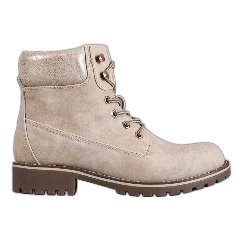 Super Me Geknotete Trapper braun