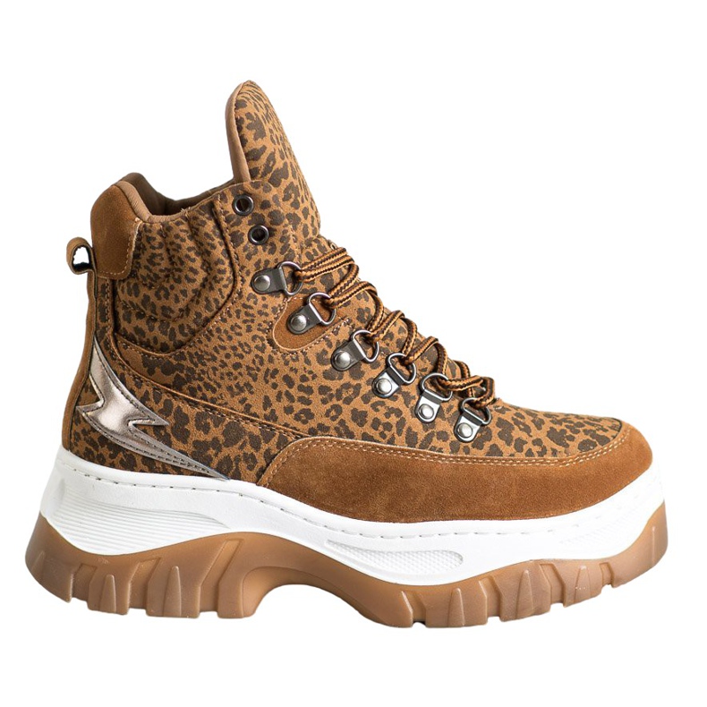 Seastar Modische Schnürstiefel braun