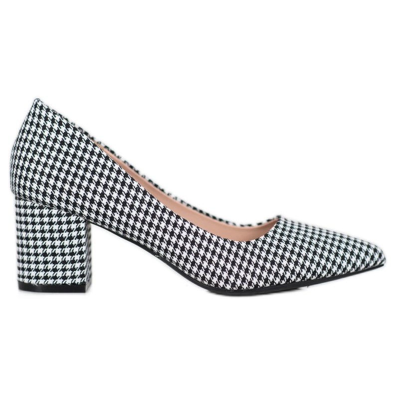 Seastar Pumpen Die Pepitka weiß schwarz