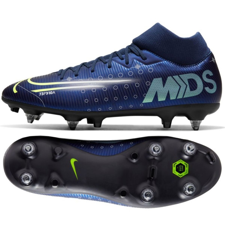 Nike Mercurial Superfly 7 Academy Mds Sg Pro Ac M CK0014-401 Fußballschuh navy blau navy blau