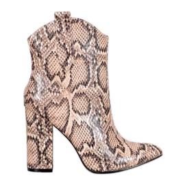 VICES Cowboystiefel braun