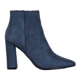 SHELOVET Stiefel mit Spitz blau