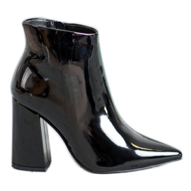 Seastar Schwarz lackierte Stiefel