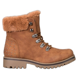 SHELOVET Trapper mit Jets braun