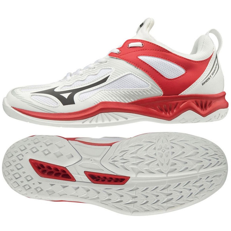 Hallenschuhe Mizuno Ghost Shadow M X1GA198008 weiß weiß