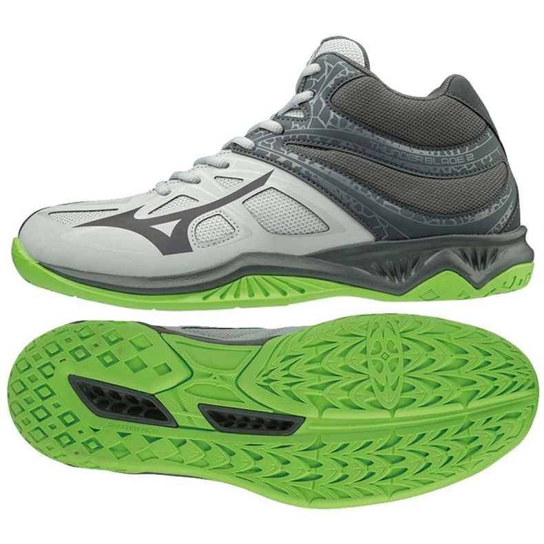 Schuhe Mizuno Thunder Blade 2 Mid M V1GA197537 grau grau