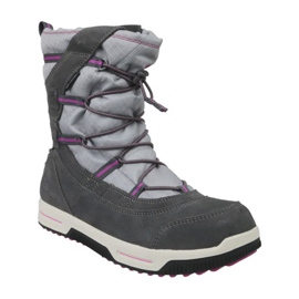 Timberland Snow Stomper Pull On Wp Jr A1UJ7 Winterschuhe grau