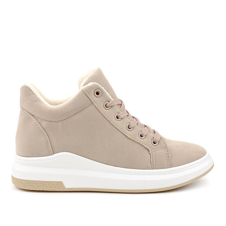 Isolierte beige Sneakers TL133-5