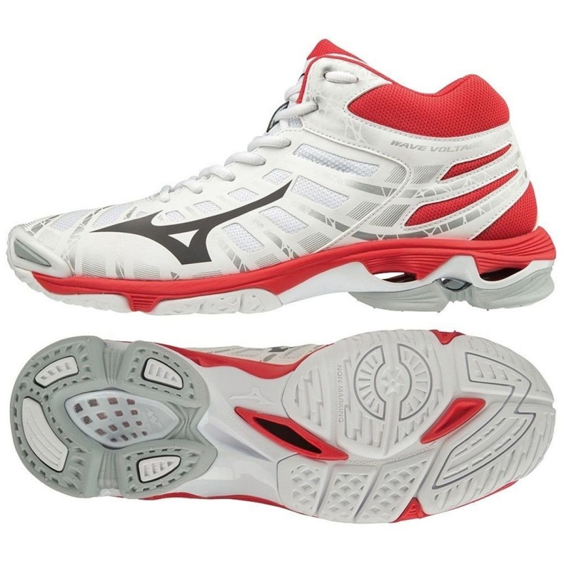 Schuhe Mizuno Wave Voltage Mid M V1GA196508 weiß weiß