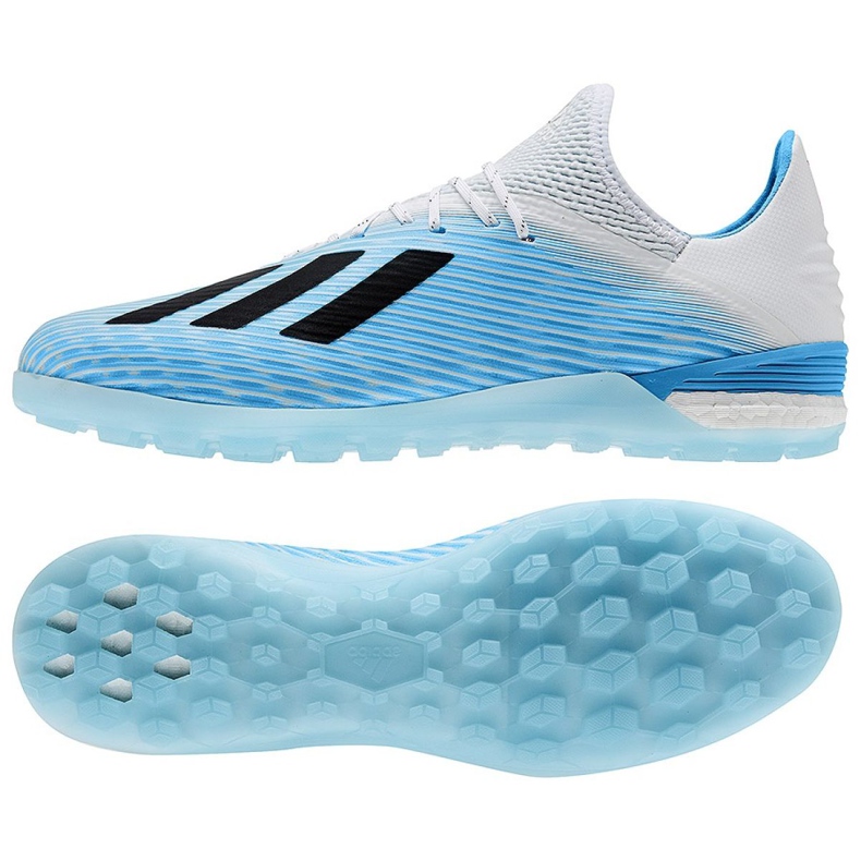 Adidas X 19.1 Tf M F99999 Fußballschuhe weiß blau