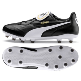 Fußballschuhe Puma King Top Fg M 105607 01 schwarz schwarz