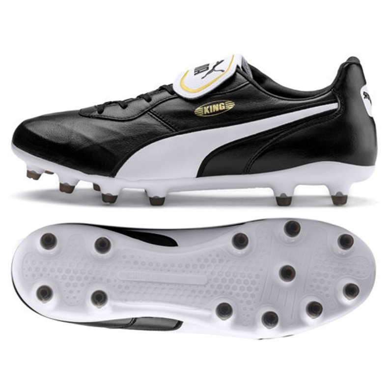 Fußballschuhe Puma King Top Fg M 105607 01 schwarz schwarz