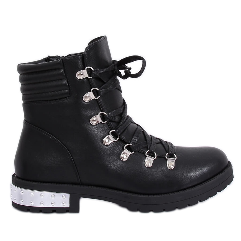 Schwarze Damenstiefel Y8182 Schwarz