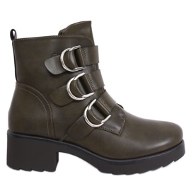 Grüne Damenstiefel BZ66010-KB Grün