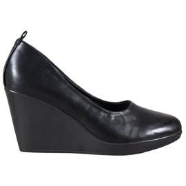 J. Star Bequeme schwarze Pumps