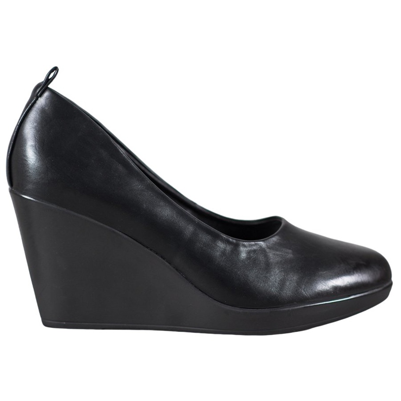 J. Star Bequeme schwarze Pumps