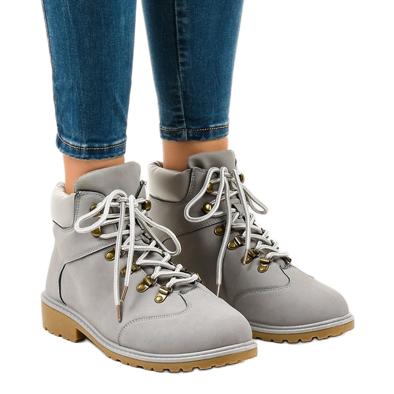 Graue Wanderschuhe ohne Isolierung XDS1702