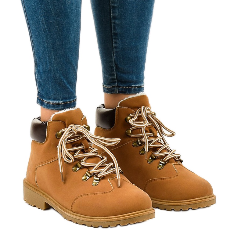 Camel isolierte Stiefel DS1702 braun