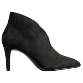 Filippo Sexy Stiefel auf einem hohen Absatz schwarz