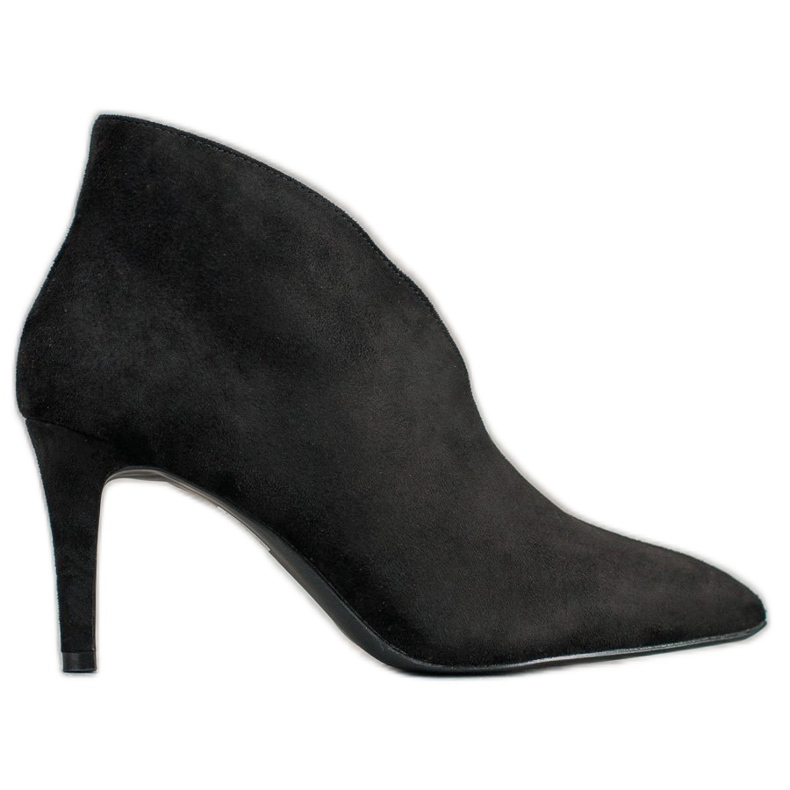 Filippo Sexy Stiefel auf einem hohen Absatz schwarz