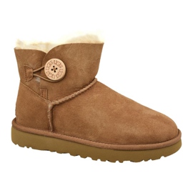 Ugg Mini Bailey Button Ii Schuhe W 1016422-CHE braun