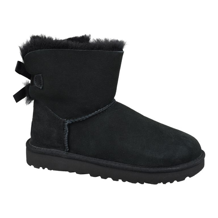 Ugg Mini Bailey Bow Ii W 1016501-BLK Schuhe schwarz