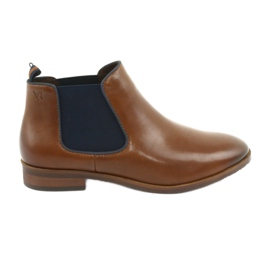 Braune Jodhpurstiefel Caprice 25327 marineblau