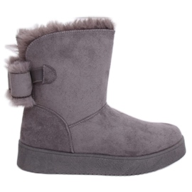 Schneestiefel emusy grau LV70P Grau
