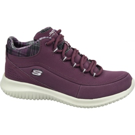 Skechers Ultra Flex W 12918-BURG Schuhe lila