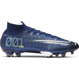 Nike Mercurial Superfly 7 Elite Mds Fg M BQ5469 401 Fußballschuh blau blau