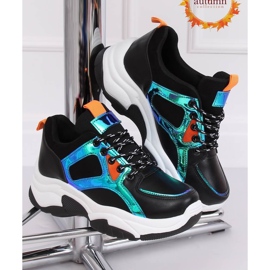 Schwarze Sportschuhe CB-19055 Black II Type